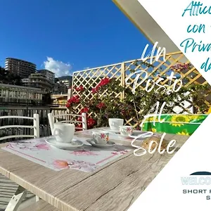 Appartamento Wh - Un Posto Al Sole - Attico Monolocale Con Parcheggio Gratuito - 5 Minuti Dal Centro - Wifi, Sanremo